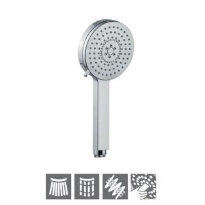 MULTIFUNCTION 105MM DIA ROUND SHAPE HAND SHOWER WITH AIR EFFECT