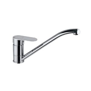 Single Lever Sink Mixer with Swinging Spout - Chrome