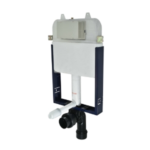 Single Piece Slim Concealed Cistern with Wall Mounting Frame