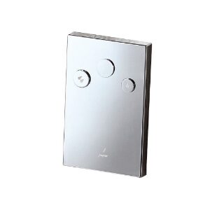 In-wall i-ﬂushing system - Chrome