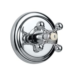 4-Way Diverter for Concealed Fitting - Chrome