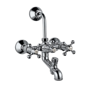 Wall Mixer 3-in-1 System - Chrome